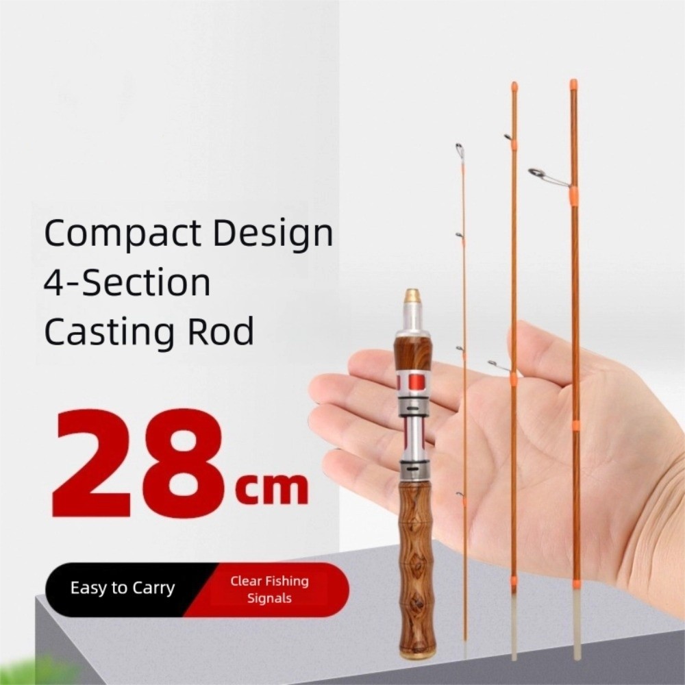 Fishing Rod Ice - 4-segmentowa wędka spinningowa o mocy UL,