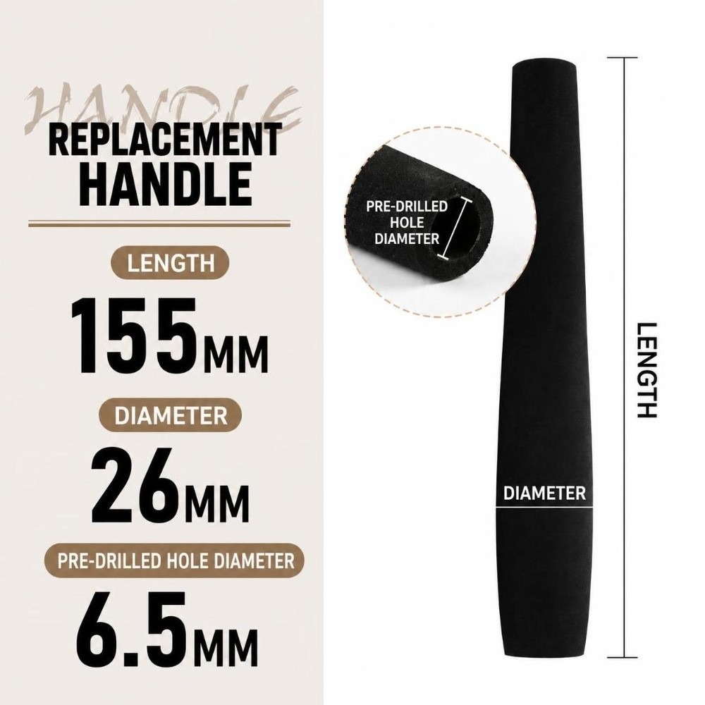 Rękojeść wędki EVA, mini rozmi – Fishing Rod Repair Kit recenzja i cena