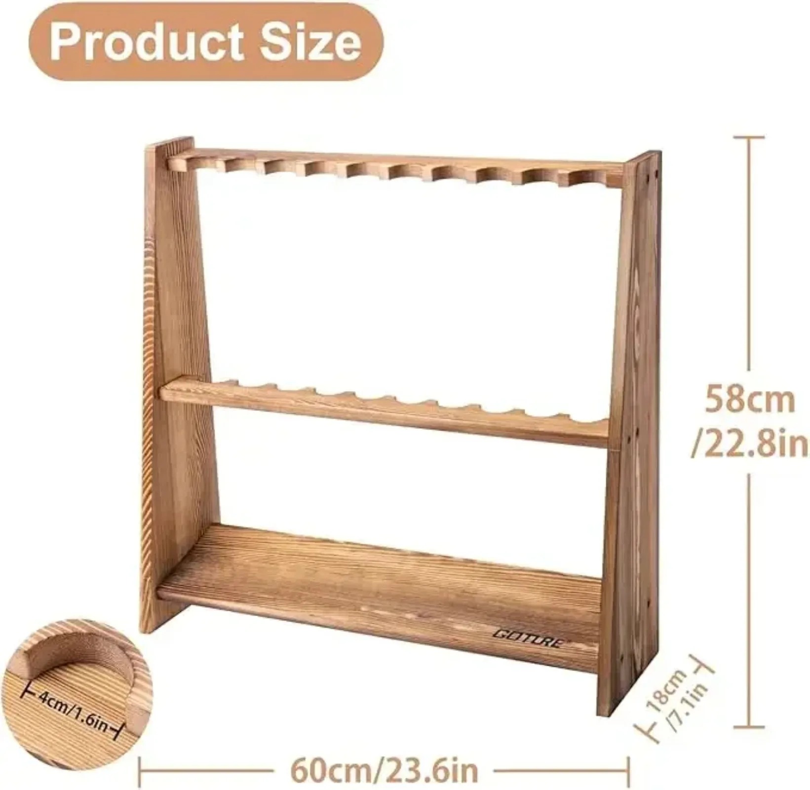 Goture Stojak podłogowy na węd – Fishing Rod Rack recenzja i cena