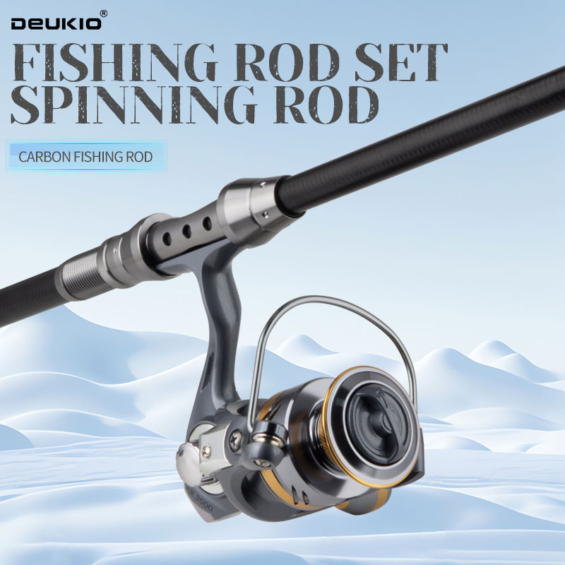 Zestaw wędkarski DEUKIO: teles – Fishing Rod Combo recenzja i cena