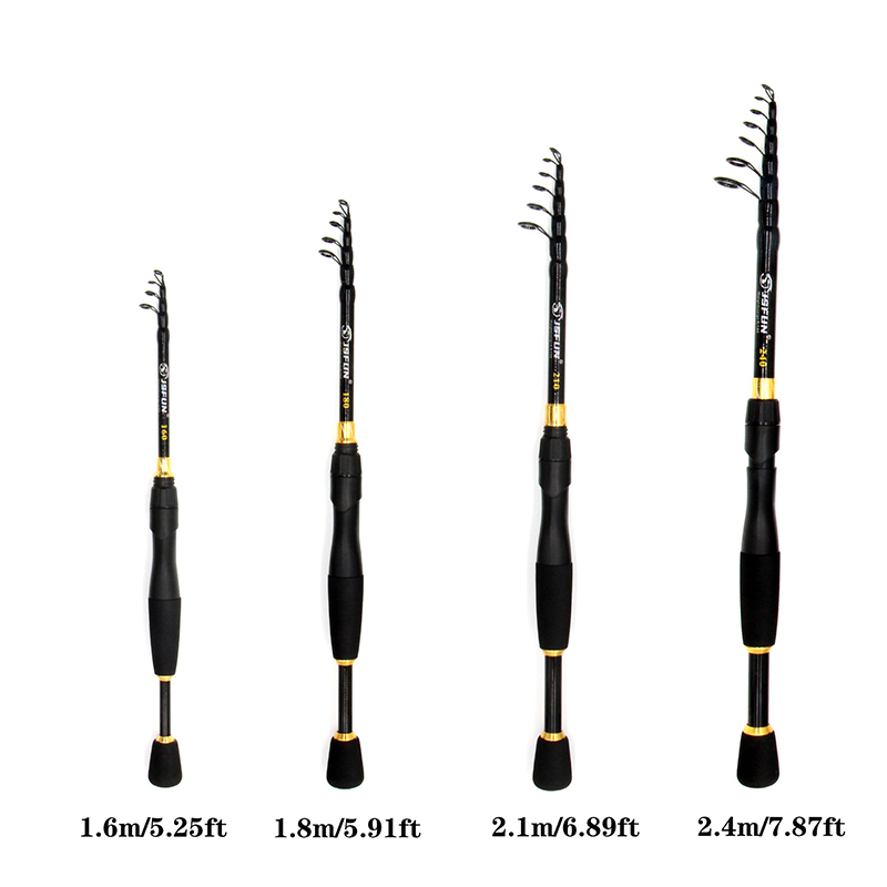 Wędka teleskopowa JSFUN Ultral – Fishing Rod Carbon Fiber recenzja i cena