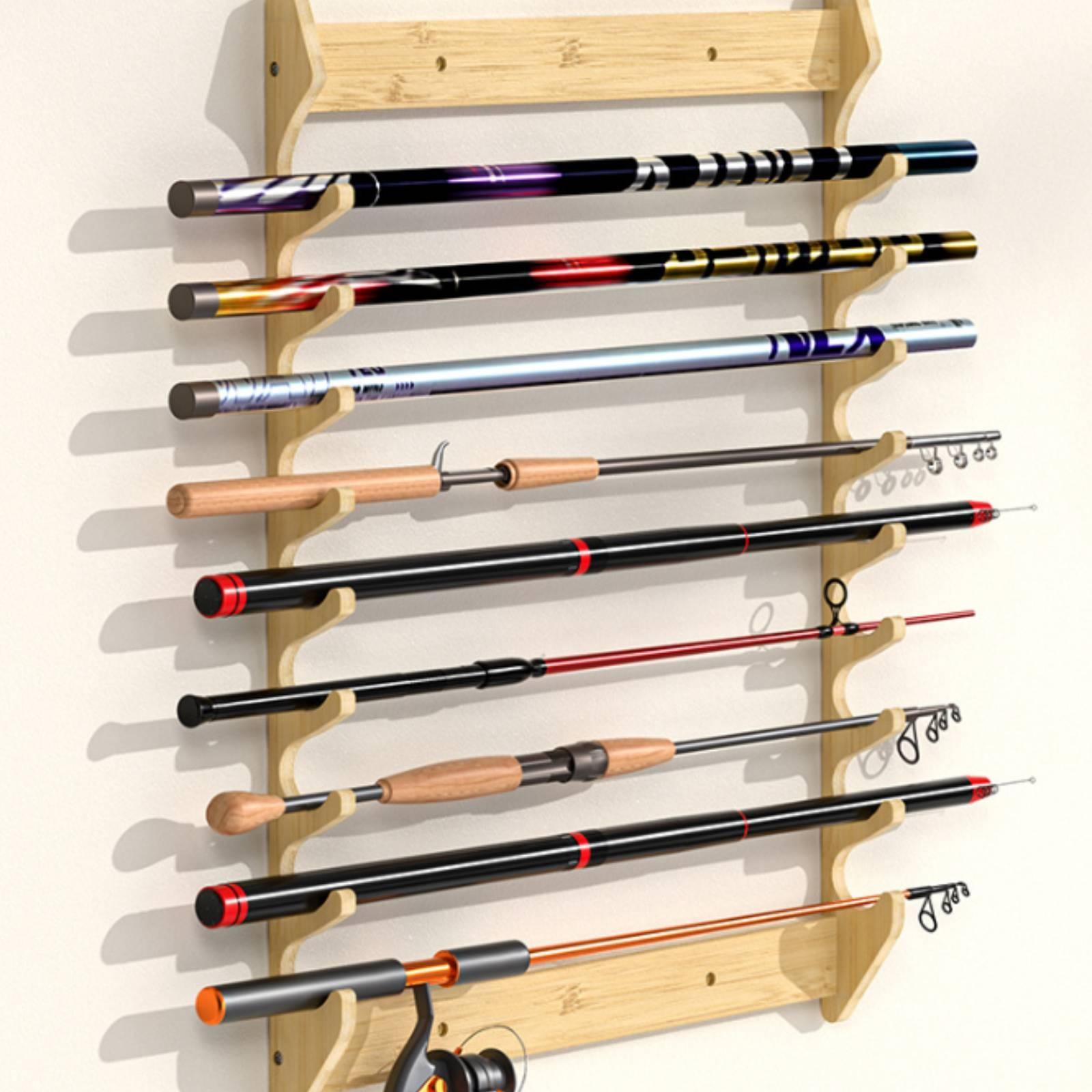 Bambusowy uchwyt na wędki, ści – Fishing Rod Rack recenzja i cena